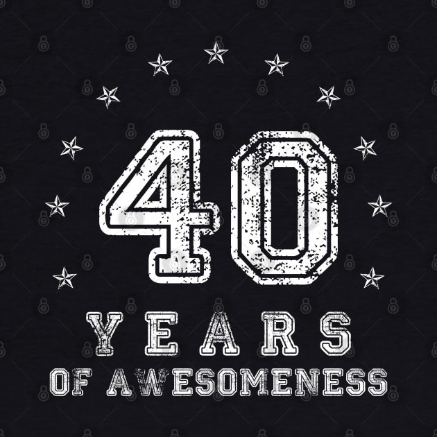 Vintage 40 years of awesomeness by opippi